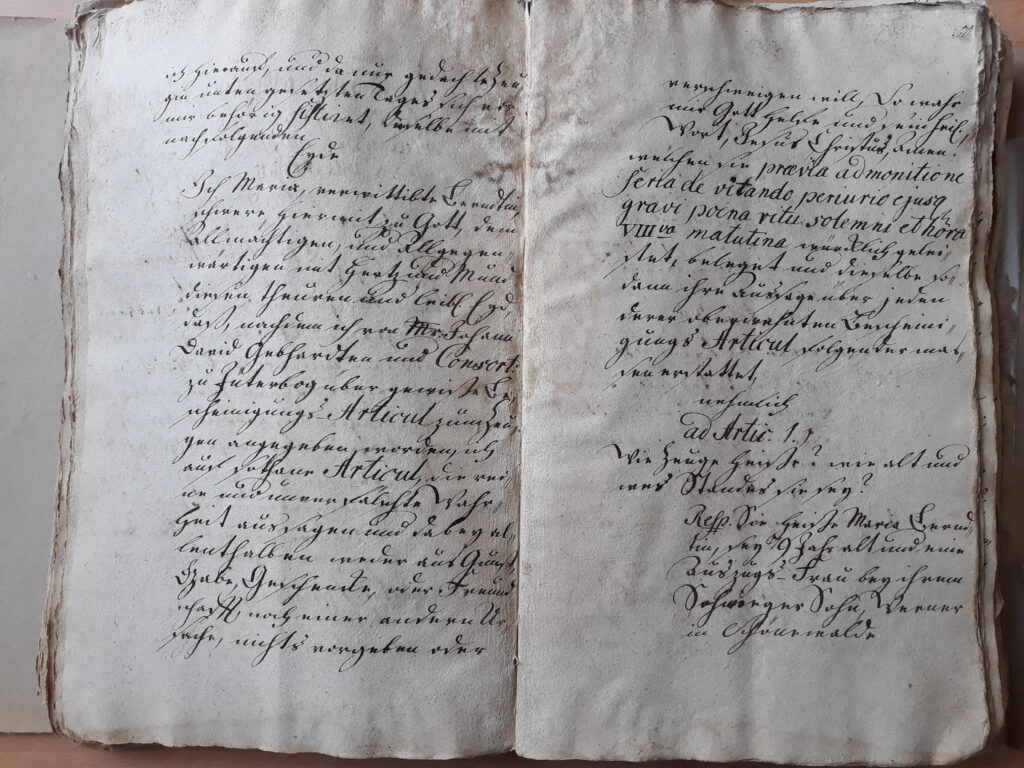 folio 49 und 50 , Maria Döring, verehelichte Berndt