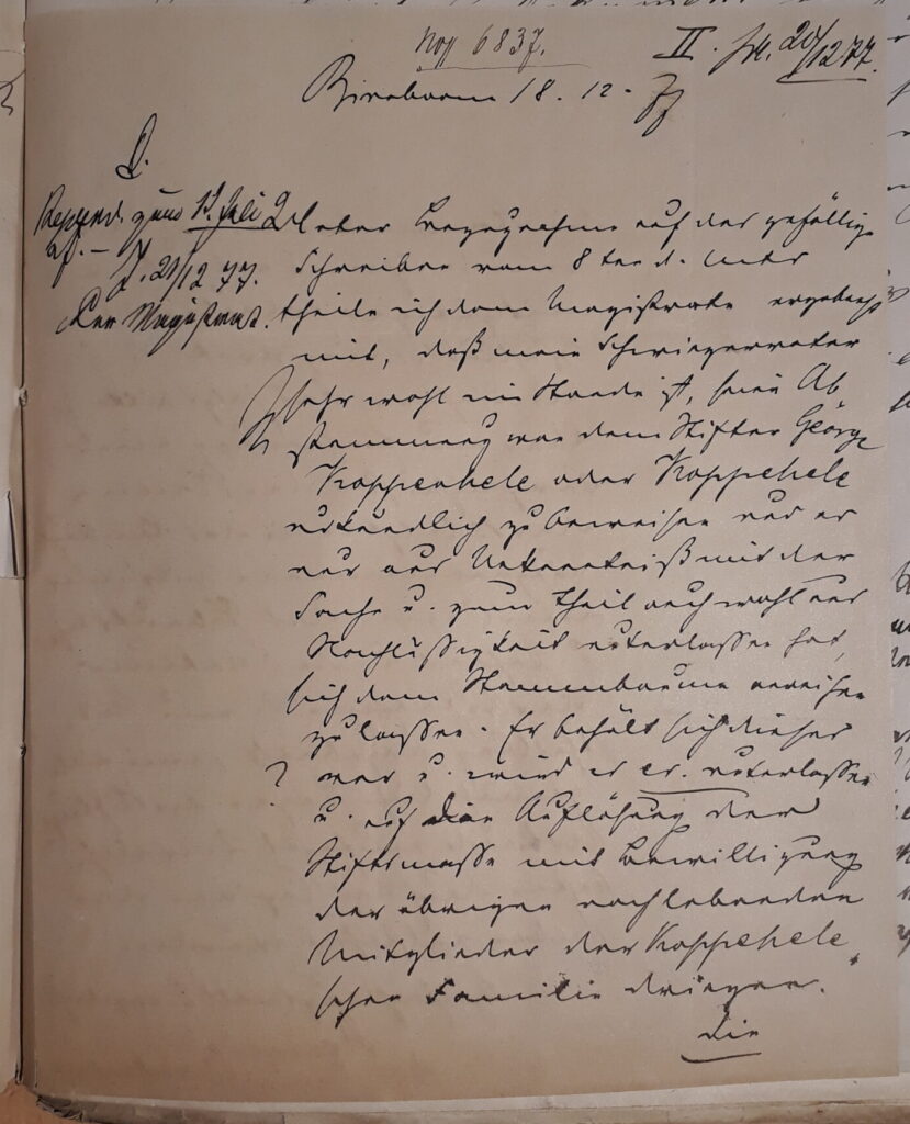 Unkenntnis hätte Koppenhell es verabsäumt die Doks zu schicken