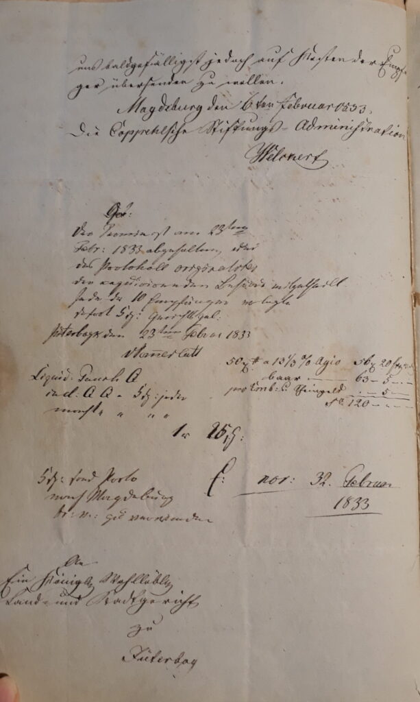 hist. Stadtaarchiv JüterbogSignatur 3251 Blatt 82 versom
